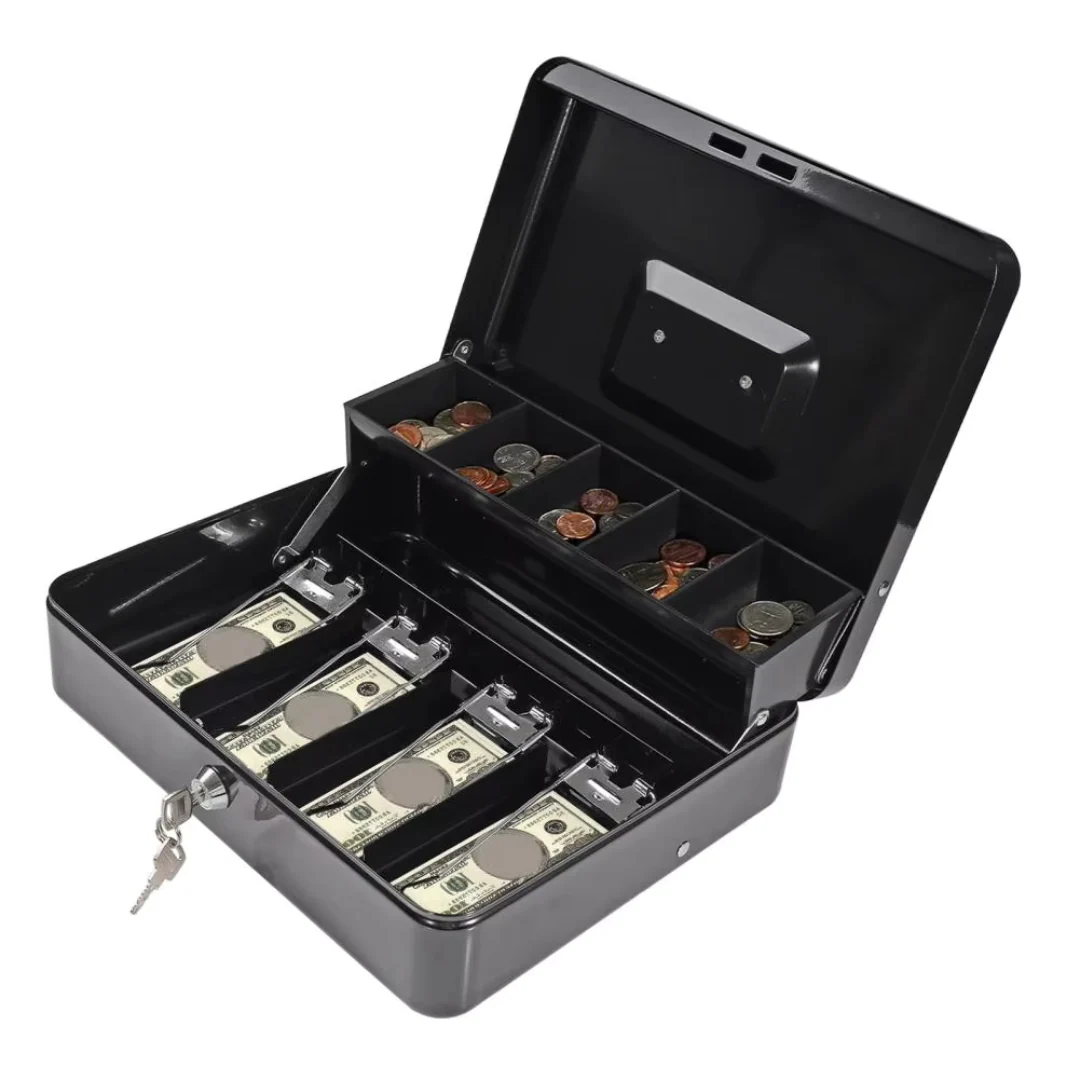 Caja de almacenamiento de efectivo con cerradura - Image 2