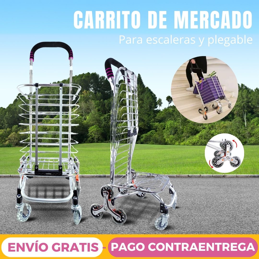 Carrito De Compras Para Escaleras Multifuncional MER0300 - Image 8