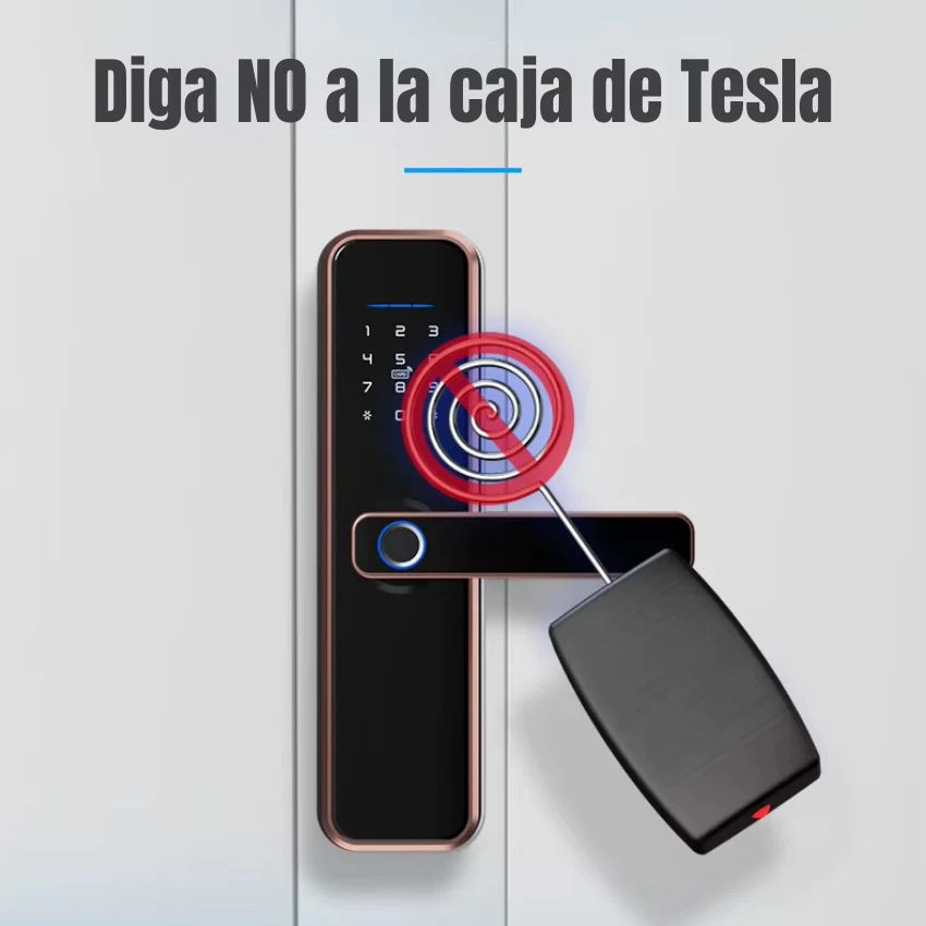 Cerradura Inteligente Con huella, pin, wifi, llave y tarjeta - Image 4