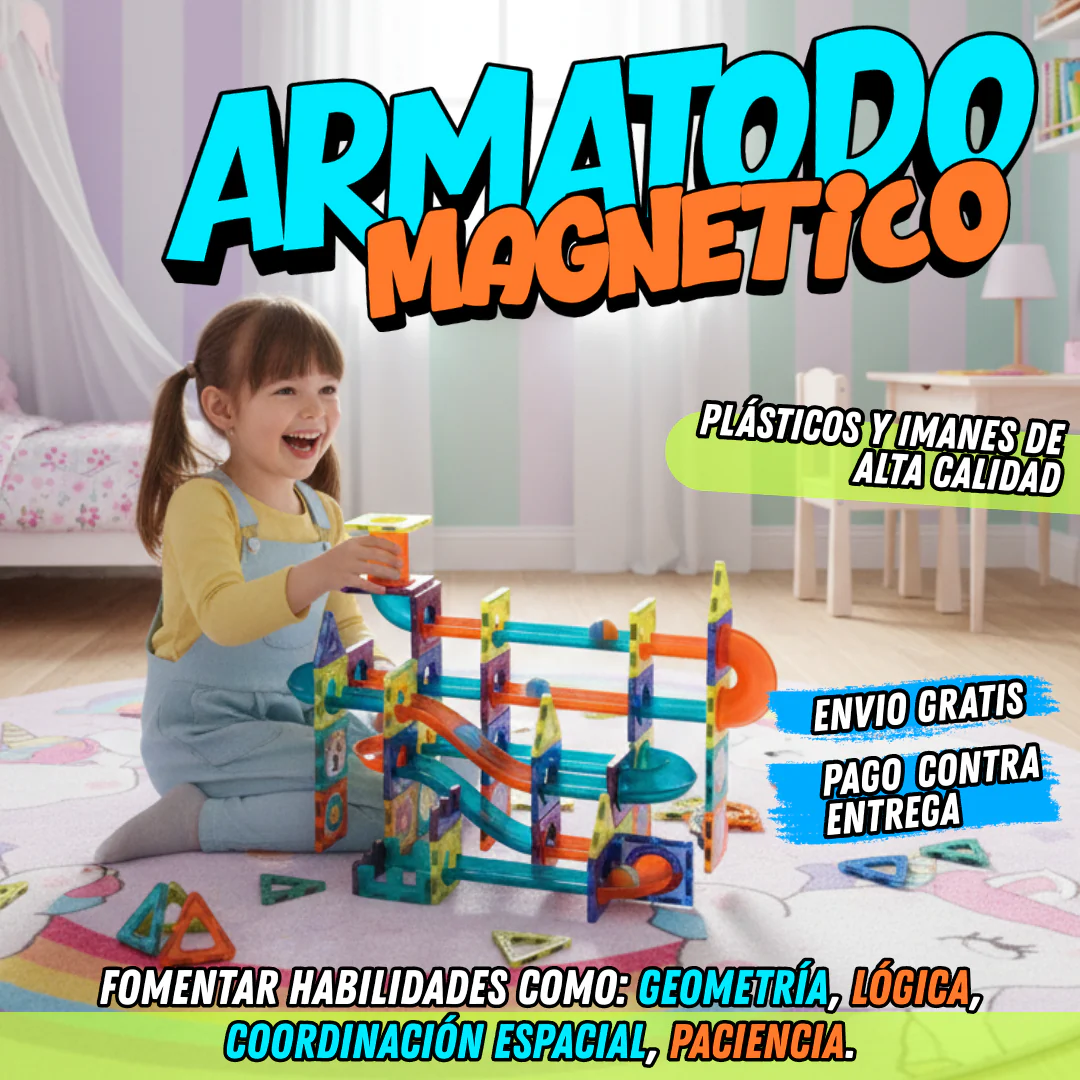 Juego ArmaTodo  Magnético de 96 piezas Para niños ARM0400 - Image 3