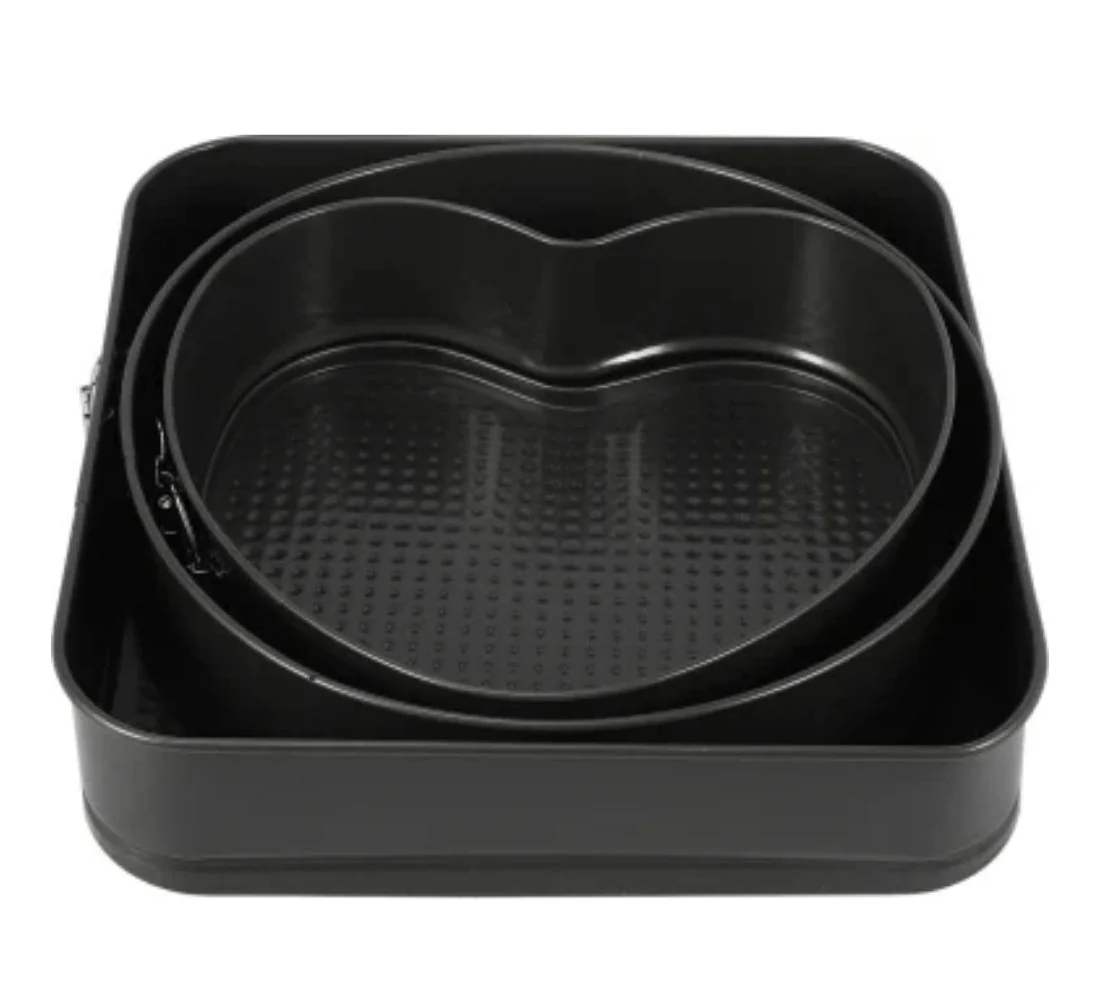 Juego De Moldes Para Tortas Figuras Desmontable Antiadherente X3 - Image 4