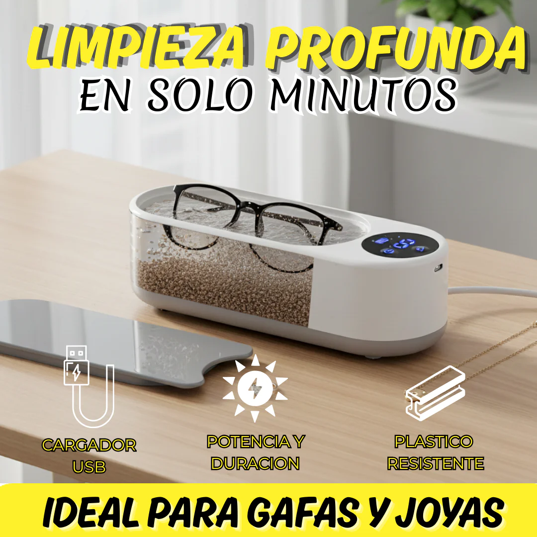 Limpiador multifuncional de joyas por ultrasonidos, para el hogar (LIM0500) - Image 2
