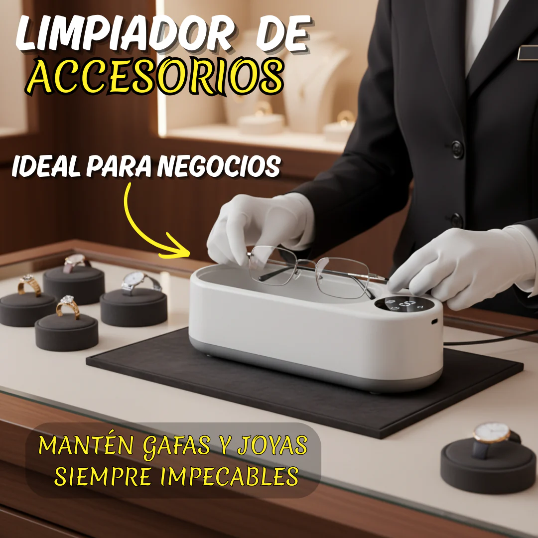 Limpiador multifuncional de joyas por ultrasonidos, para el hogar (LIM0500) - Image 4