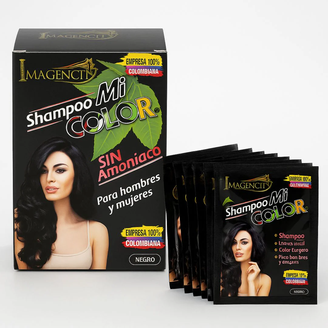 Mi Color Shampoo con Tinte Sin Amoníaco X10 - Image 5
