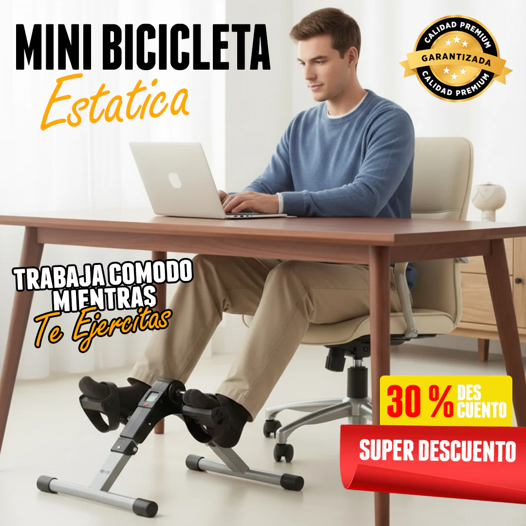 Mini Bicicleta Estática Ejercitador A Pedal Portátil Original BCL0205 - Image 4