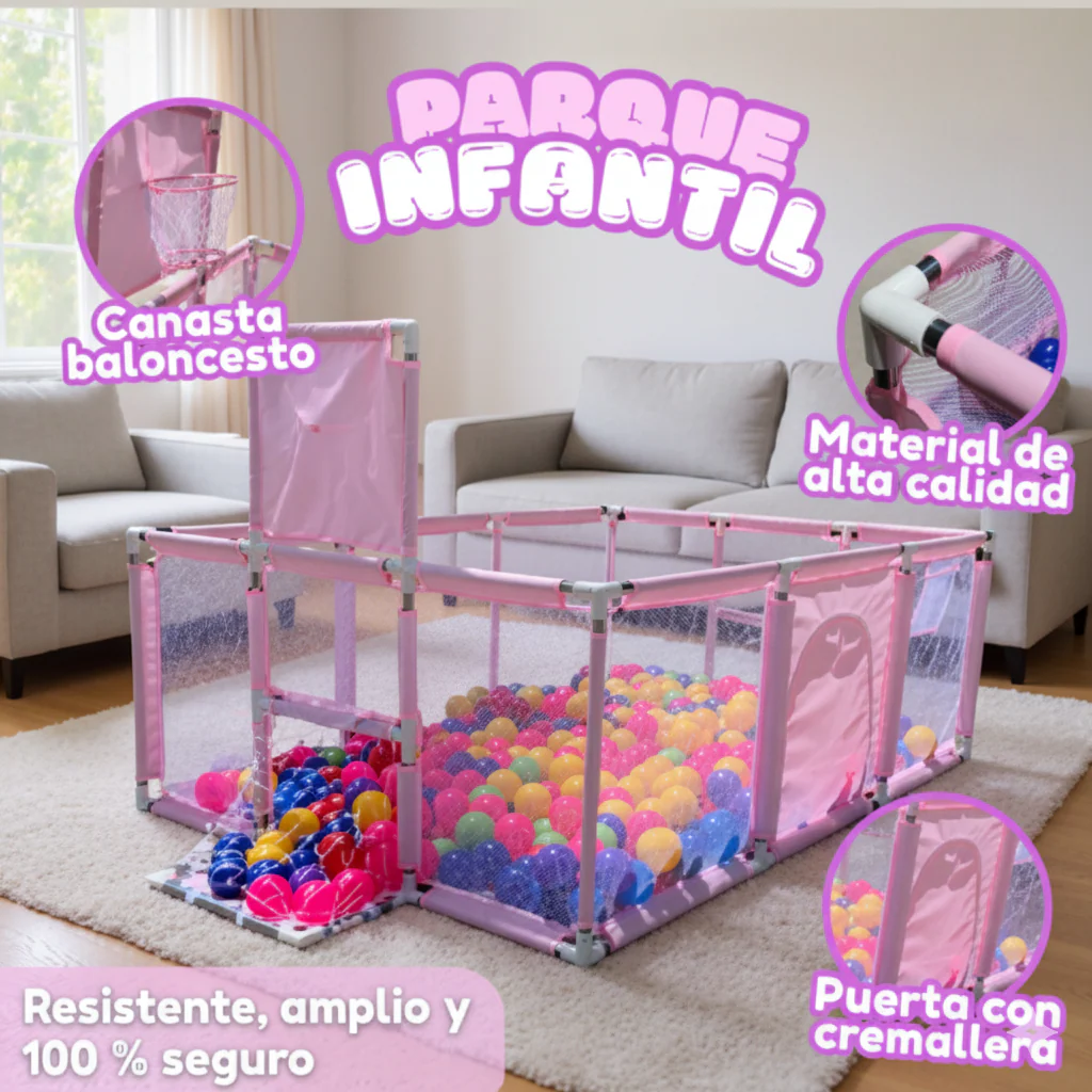 Parque Infantil tipo corral seguro para bebés CPT010X TT