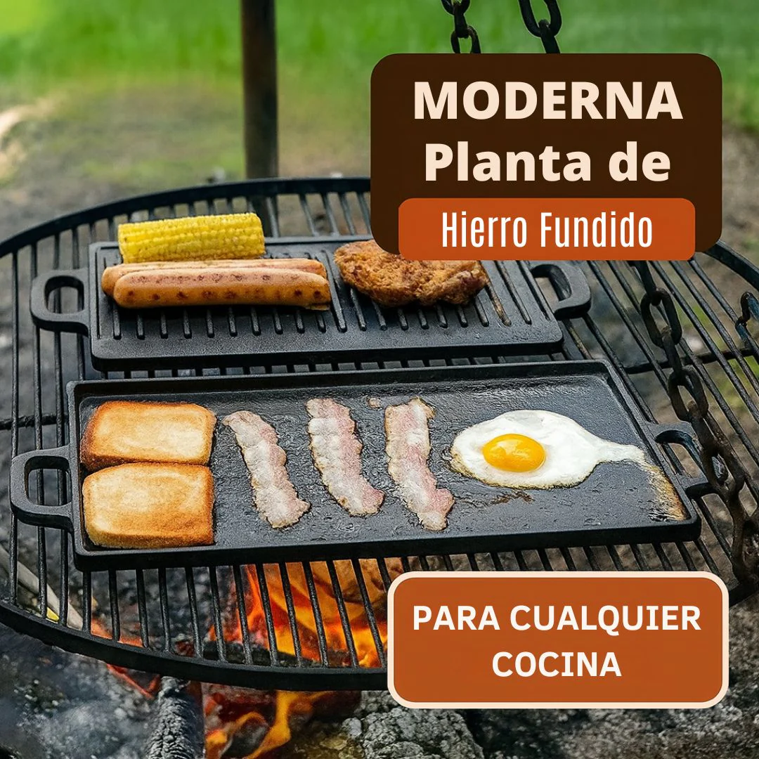 Parrilla de Hierro Fundido Reversible - Image 6