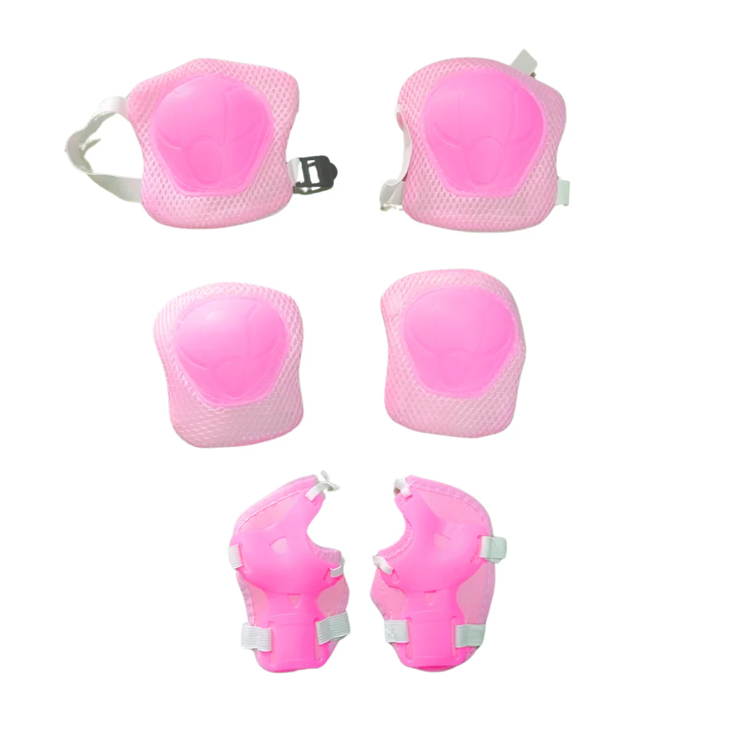 Patines Ajustables Rosa Con Bolso Y Protecciones - Image 4