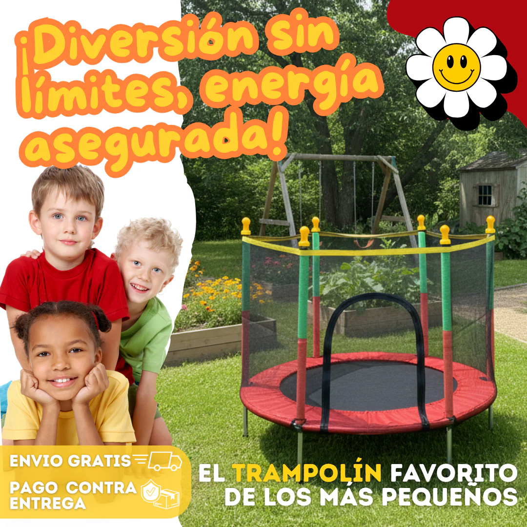Trampolín Infantil Recreativo, Interior o Exterior - Image 3