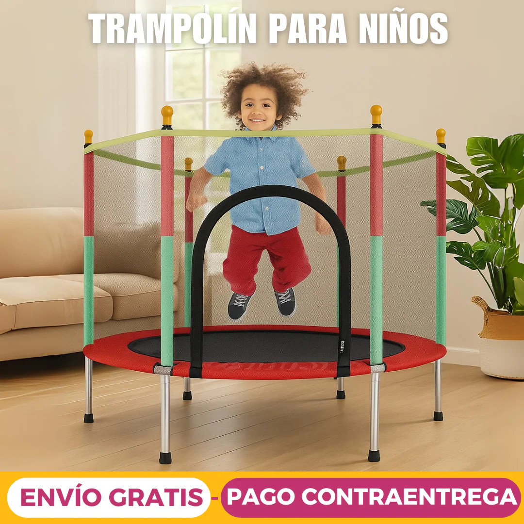 Trampolín Infantil Recreativo, Interior o Exterior - Image 4
