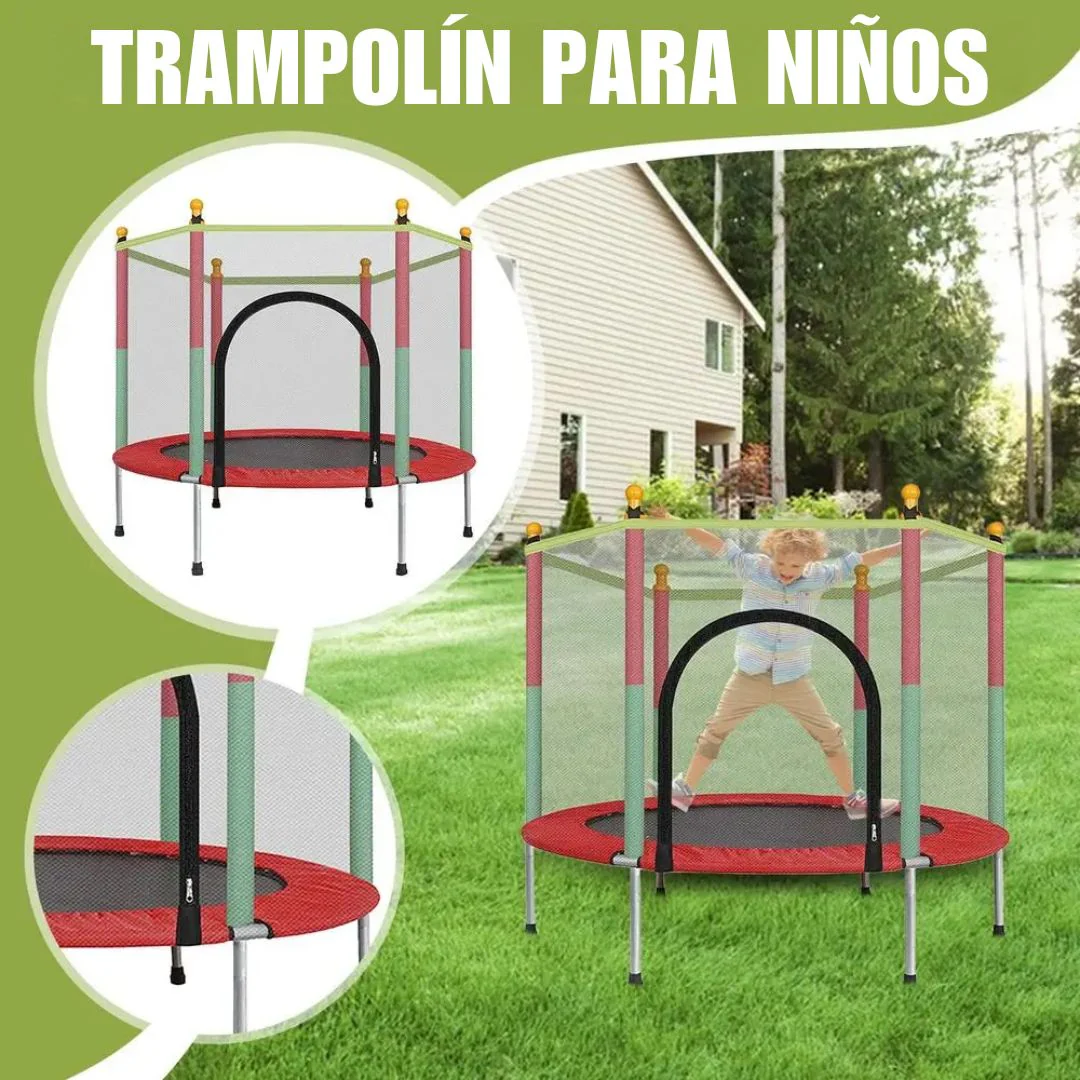 Trampolín Infantil Recreativo, Interior o Exterior - Image 6